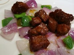 黑椒牛仔粒-骏莱海鲜鱼港(五角场店)