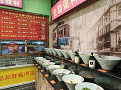 自助调料区-老马路串串香火锅(北门桥店)
