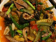 很牛的肝腰合炒-兔槽江湖菜·重庆璧山兔(水围店)