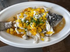 黄椒酱蒸珍珠班-观海轩餐厅(一线海景店)