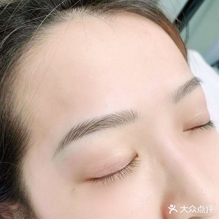 第一次纹眉记录，纹眉大法好啊～
