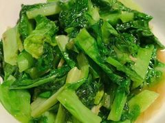 清炒油麦菜。-费大厨辣椒炒肉(万家丽一店)