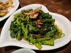 马拉盏炒通菜-大头虾越式风味餐厅(光明广场店)