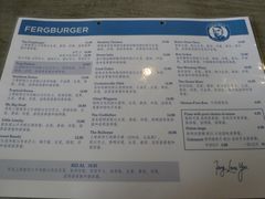 菜单-Fergburger(皇后镇店)