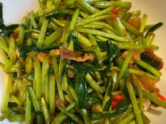 黎蒿炒腊肉-米汤记忆(南京西路店)
