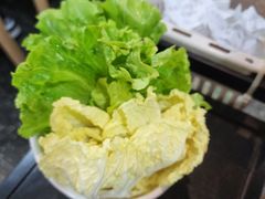 娃娃菜併生菜-潮汕大目牛肉火锅(水围店)