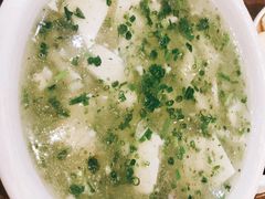 荠菜豆腐羹-老马家·舌尖上的西塘美食