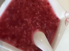 玫瑰蔓越莓冰粥-嘉和一品粥(津华昌道店)