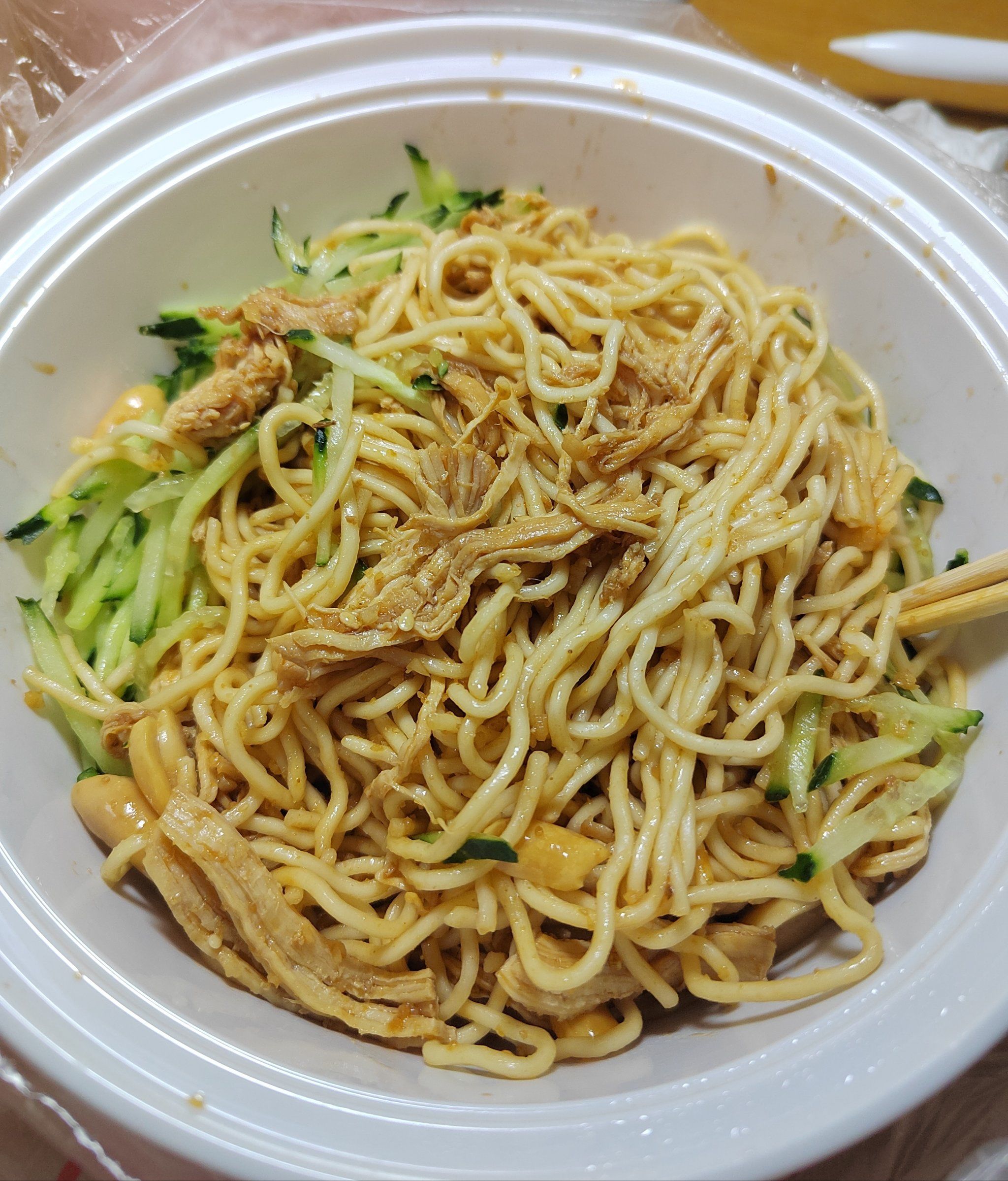 调味酱汁很绝呦#鸡丝凉面 我的宝藏美食集