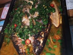 -探鱼·鲜青椒爽麻烤鱼(天河优托邦店)