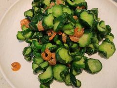 金钩海米炒脆瓜-船歌·鱼水饺青岛菜(金狮广场店)