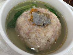 蟹粉狮子头-怡园饭店-餐厅(四望亭店)