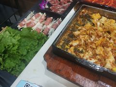 铁板鸡蛋-梅梅家的烤肉店(槐北路店)