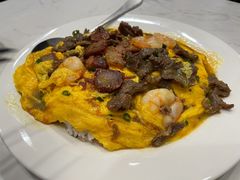 至尊滑蛋三拼饭-有章牛杂(石厦店)