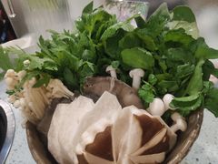 菌蔬合盘-烹然四季椰子鸡火锅(团结湖总店)