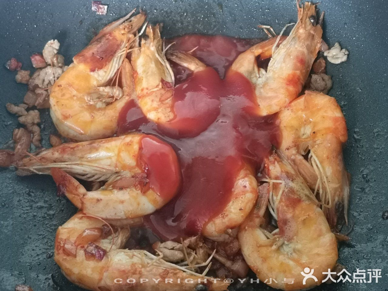 🔹番茄🍅酱系列🔹之茄汁大虾4⃣