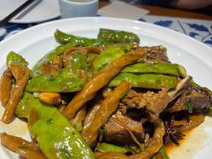 排骨豆角沾卷子-好嫂子酱猪手•农家菜(学院南路店)