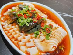 凉拌皮蛋豆腐-鱼鼎香烤鱼火锅(华发商都店)
