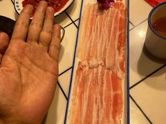 五花肉-喜悦小串丹东小黄牛海鲜烧烤大排档(民主广场店)