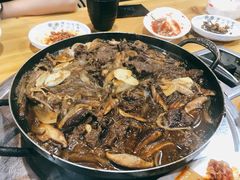 韩式炒牛肉-故乡家韩国料理(丹东街店)