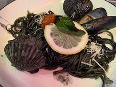 深海墨鱼汁面-东米西面(台北院子店)