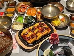 -草家酱蟹炭火烤肉店(珲春南路一店)