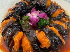 鲜虾酿茄子-大眼锅贴水饺(河东店)