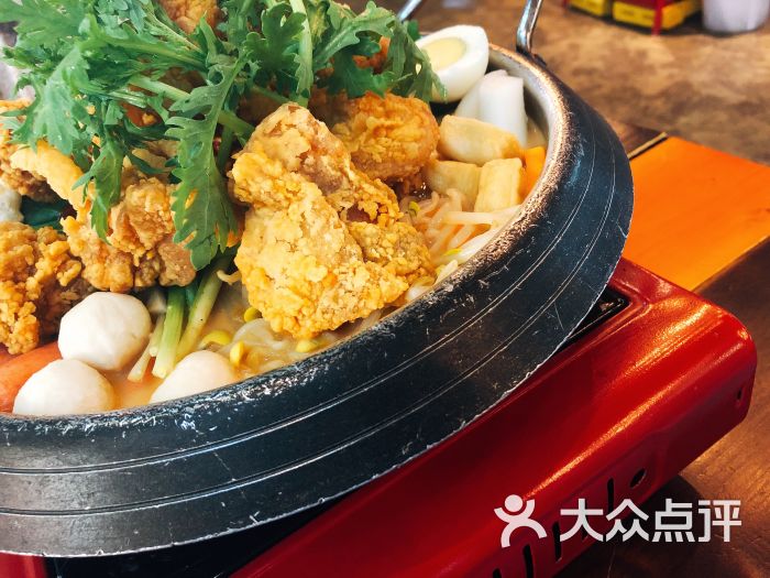 akalaka啊咔啦咔韩国料理(吉利大厦店)芝士炸鸡火锅图片 