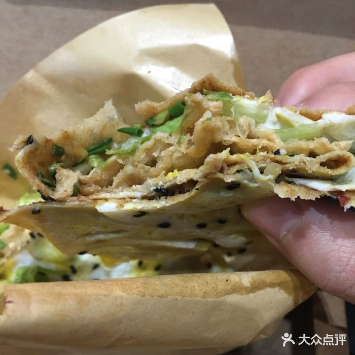 双蛋鸡柳煎饼