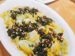 橄榄肉松蒸娃娃菜-德胜轩正宗顺德菜(宝安沙井会展中心店)