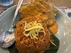 香煎银鳕鱼炒红饭-CHINCHIN 青青·泰国料理(万象食家店)