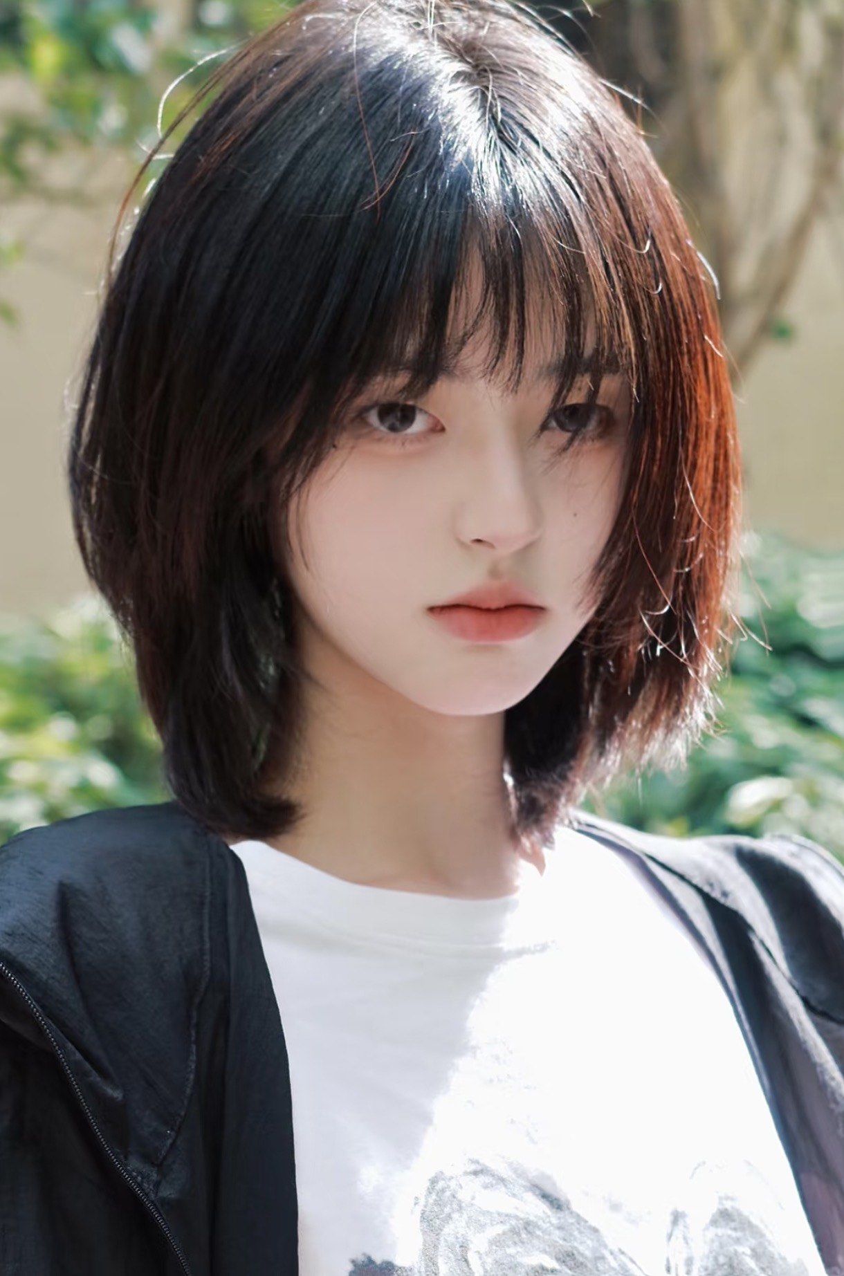 少年感日系短发