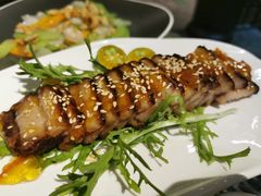 果木炭火烤玫瑰柚子肉-HOME餐厅粤菜 融合菜