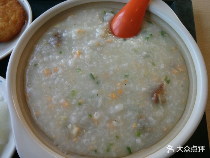 咸蛋黄烤鸭粥
