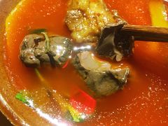 鸭血-王婆乔鲜鱼自助火锅(蜀汉路店)