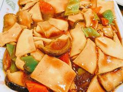 香菇烧千叶-六和孝顺素食餐厅(西湖道店)