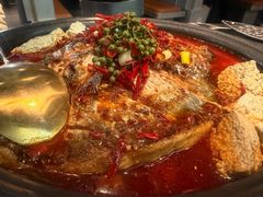 -探鱼·鲜青椒爽麻烤鱼(银泰城店)
