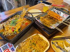 -路边摊小炉子烧烤