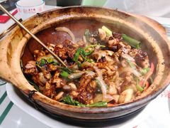 啫啫黑椒走地鸡-五个福粤菜小馆(万泰汇购物中心店)