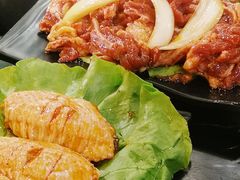 烤奥尔良鸡翅-燚青春东北泥炉烤肉(百合店)