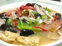 锅巴肉片-龙潭李鸭子同乐饭店