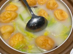 浓汤鱼腐娃娃菜-旺顺阁鱼头泡饼(小红门店)