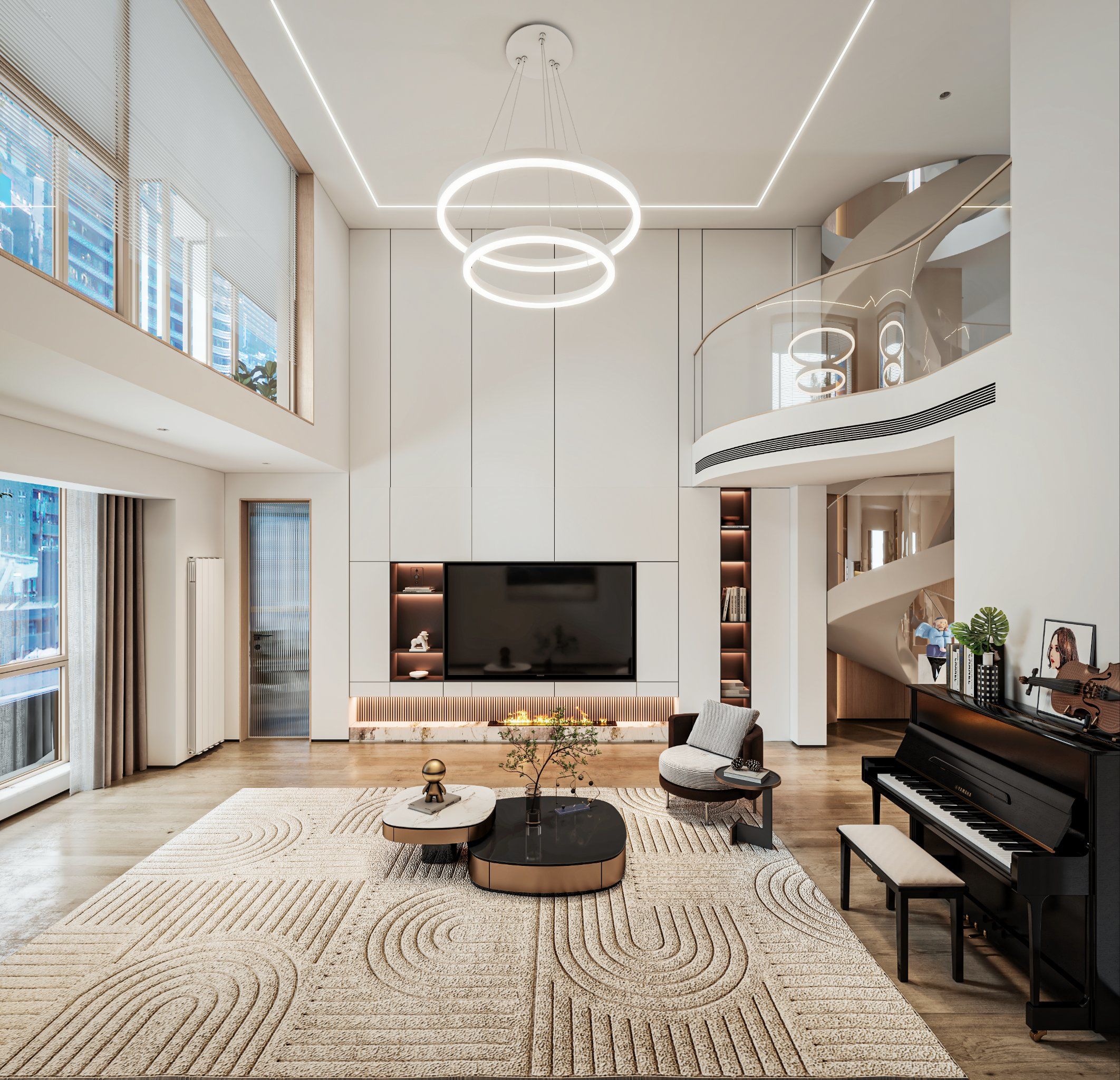 功能与舒适并存的现代简约