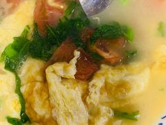 西红柿鸡蛋汤-胖子菜馆(花园餐厅店)