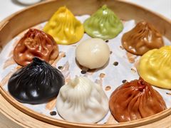翡翠水晶八色小笼包-翡翠拉面小笼包(岭南新天地店)
