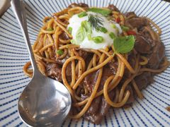 肥牛温泉蛋意面-The Rug Cafe(王府中环店)