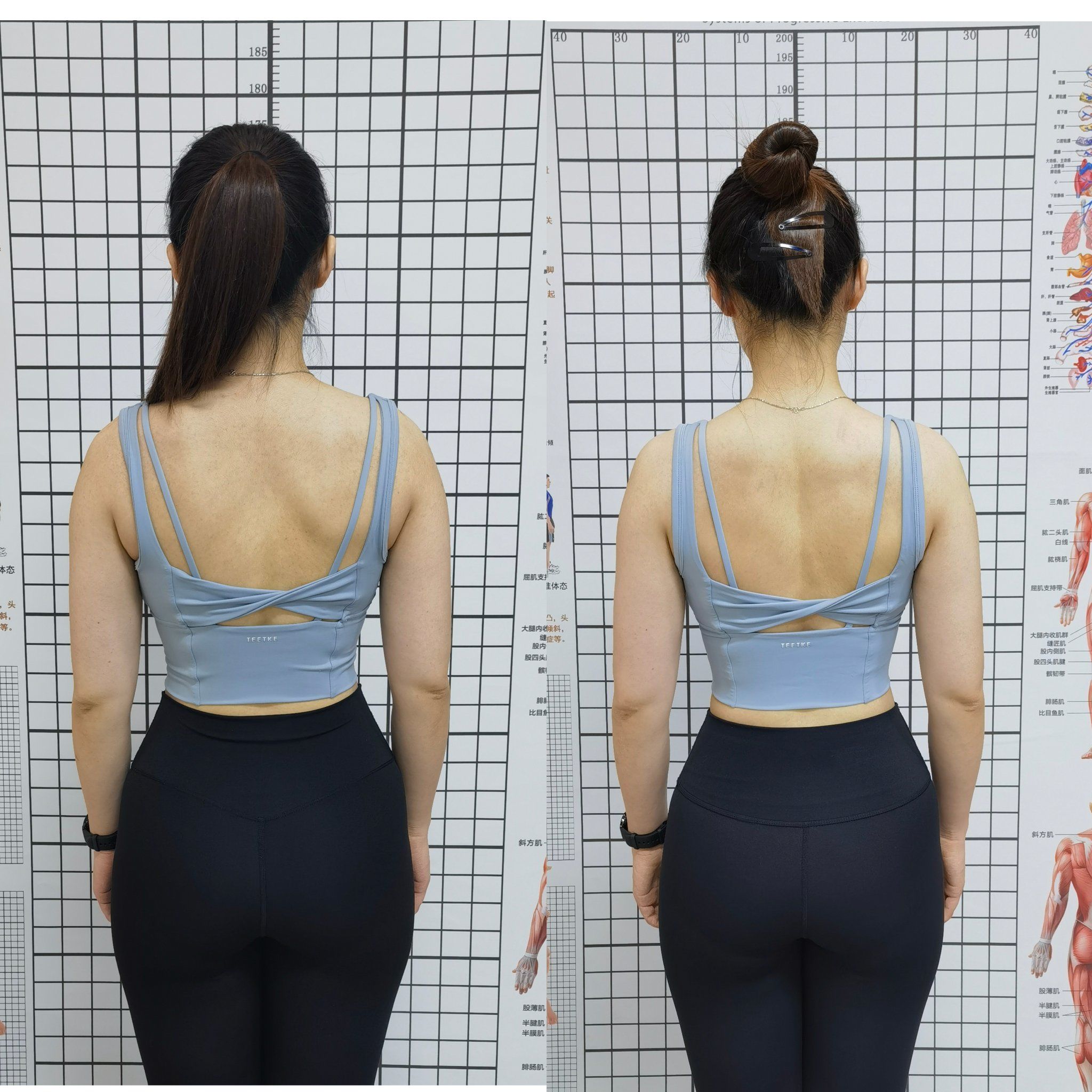 塑形挑战进行时~锻炼前后对比