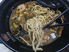 虾爆鳝面-常熟炒浇面馆(蓝旗街店)