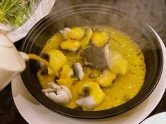 金米百花羊肚菌熬鱼柳-万豪中餐厅·粤菜·北京粤财JW万豪酒店