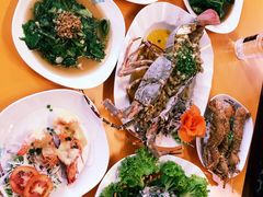 -班赞海鲜市场胖阿姨加工点